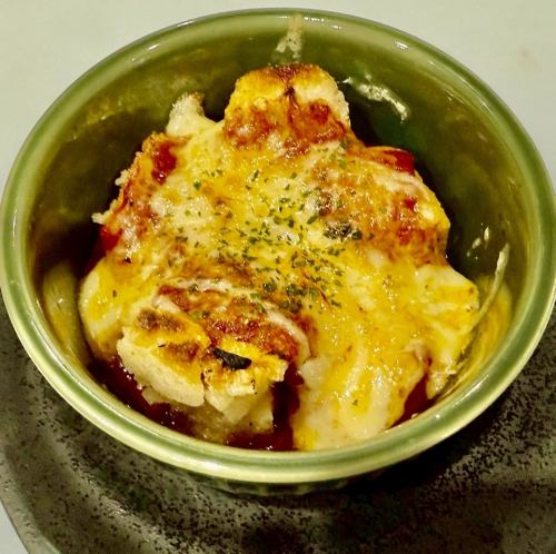 揚げ餅ナポリチーズ/ガーリックポテト/かりかりニラチヂミ