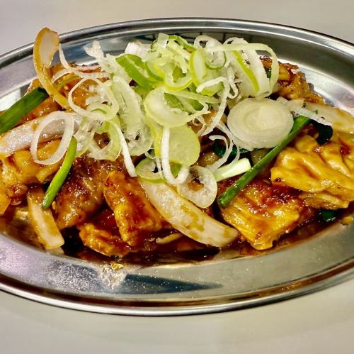 ホルモン スタミナ炒め