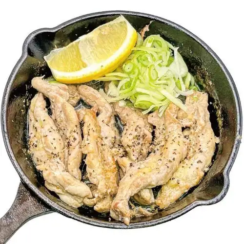 鶏せせり鉄板