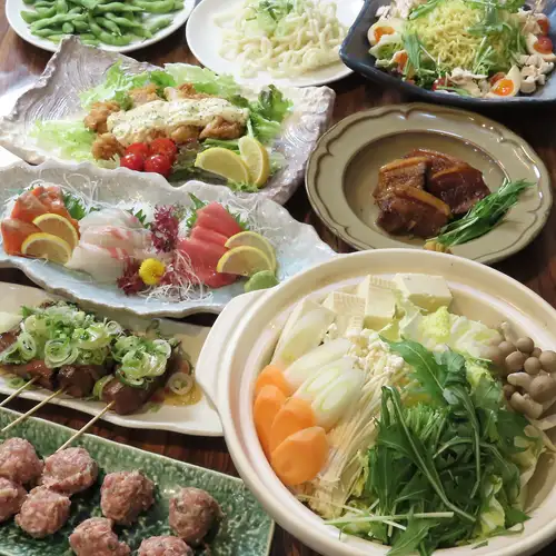 【季節に合わせたコース料理★飲み放題付】