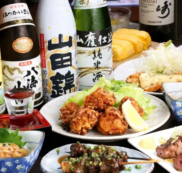 16時スタートのお得な宴会コース【昼飲み会コース】 飲み放題付　全7品◆3500円（税込）♪