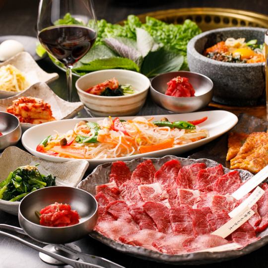 Monday to Thursday special offer [All-you-can-eat great value yakiniku and special Edomae sushi] All 48 dishes, all-you-can-eat for 100 minutes! 3,980 yen!