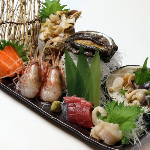 ◆道内で採れた海鮮料理◆