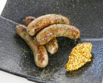 Venison sausage (2 pieces)