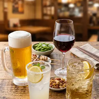 ◇◆単品飲み放題◆◇120分飲み放題2800円!※日~木限定クーポンにて2500円に!