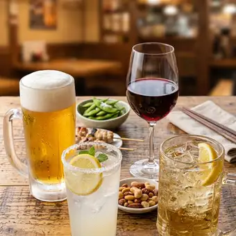◇◆土曜日限定!"時間が選べる"単品飲み放題◆◇60分1250円/90分1850円/120分2450円※LO10分前