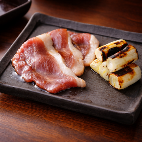 河内鴨が葱をしょってきた!