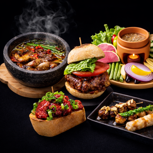 Special side menu items