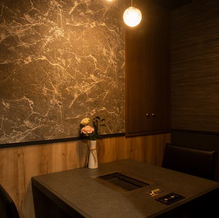 All seats are private rooms. Please relax in a private space.