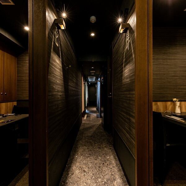 All seats are private rooms. Please relax in a private space.