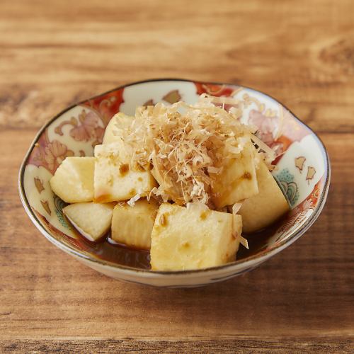 長芋の出汁醤油和え（わさび九州醤油）