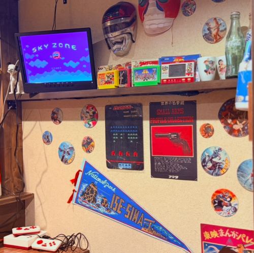 レトロゲームが楽しめる！