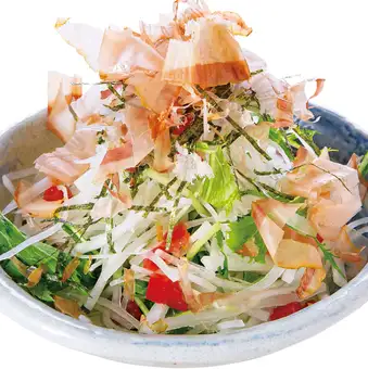 大根と水菜のサラダ