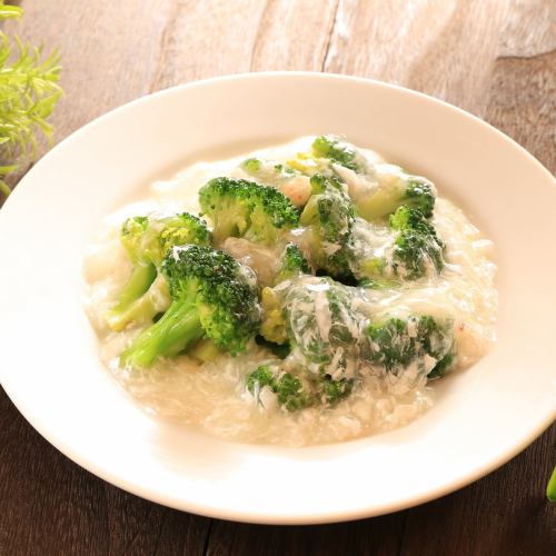 Happousai / Broccoli crab meat ankake
