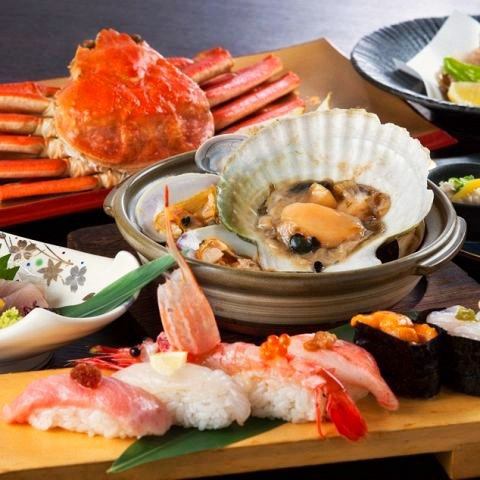 Authentic! Edomae sushi kaiseki course prepared by skilled craftsmen!