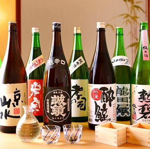 40種の日本酒飲み放題！
