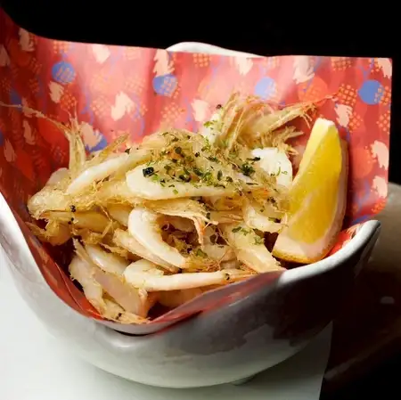 白海老の唐揚げ