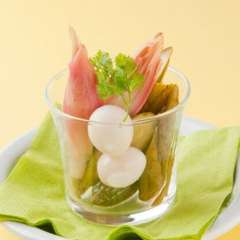 自家製ピクルス
