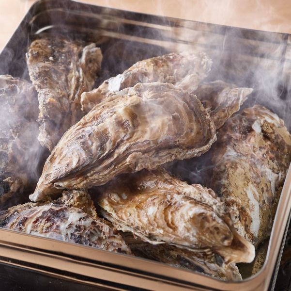 ◆◇プリプリ食感が特徴！牡蠣のガンガン蒸し◇◆