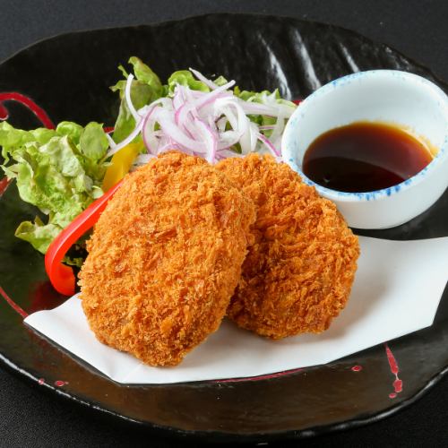 Domestic Japanese black beef croquette (2 pieces)