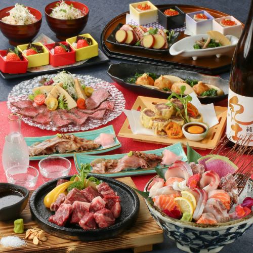 Perfect for welcome parties. We offer a course menu where you can enjoy our famous stone-grilled dishes.2-hour all-you-can-drink course from 4,500 yen