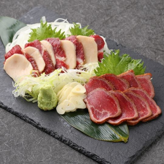 絶品！数量限定入荷の新鮮な馬肉料理をお楽しみください。鮮度が良いからこそ柔らかく、上品な味わいが特徴