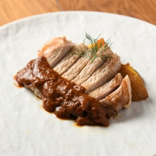 Roasted Tahara Pork with Red Miso Sauce