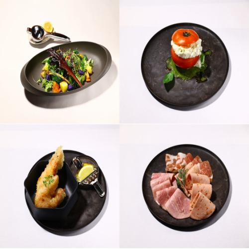 开胃菜♪我们准备了以爱知县为中心，大量使用当地食材制作的开胃菜，欢迎您来品尝！