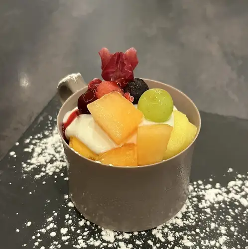 Dessert after the meal is recommended.