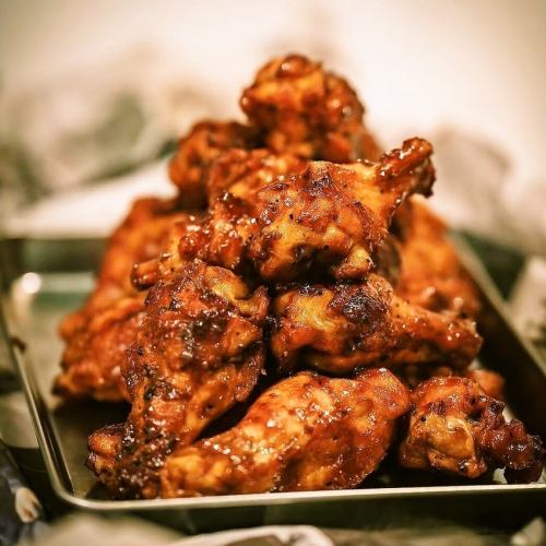 BBQ치킨 닭날개(3개)