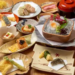 お昼の天ぷらコース「祇園」