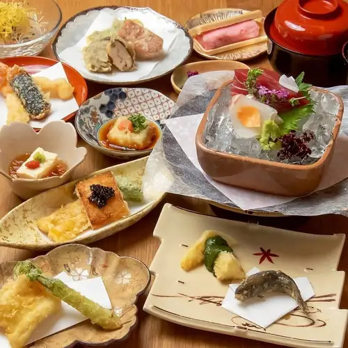 お昼の天ぷらコース「祇園」