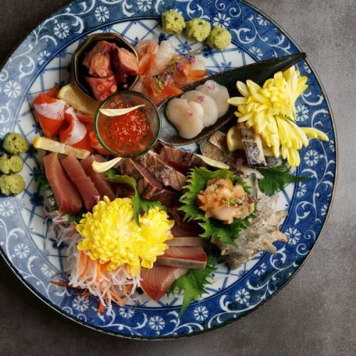 鮮魚のお刺身盛合せ