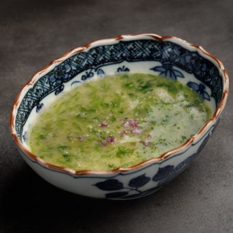 ホタテと生海苔バター