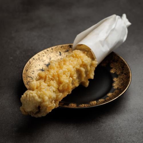 ごぼうの天ぷら～一本満足～