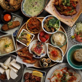 【宴会/女子会】2時間飲み放題付き〈5000円〉〈全7品〉当店人気メニューを堪能できるコース◎