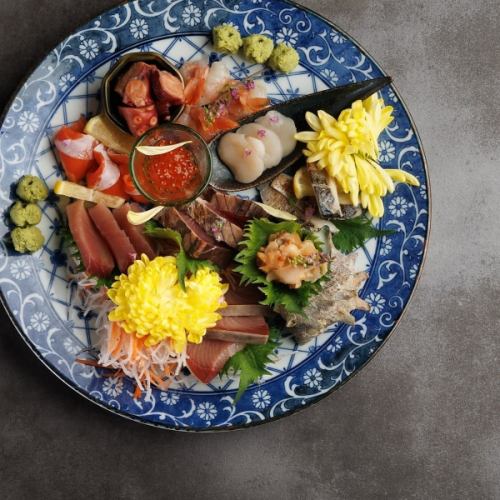 鮮魚のお刺身盛合せ