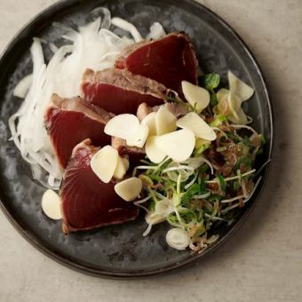 カツオの藁焼き