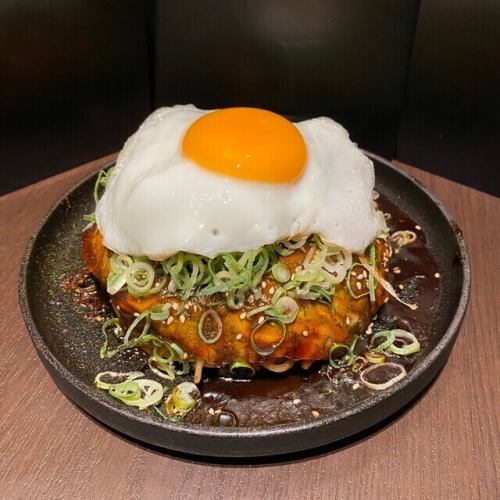 フワフワ食感のお好み焼き