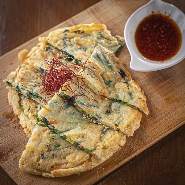 もちもち!カリカリ!具材たっぷりのチヂミ各種