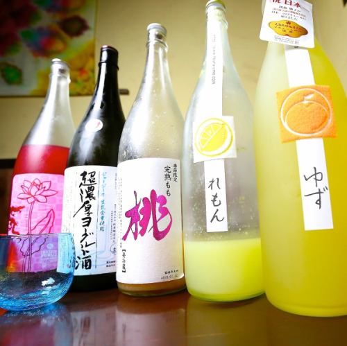 [深受女性歡迎！！] 神奈川清酒和少許稀有果酒