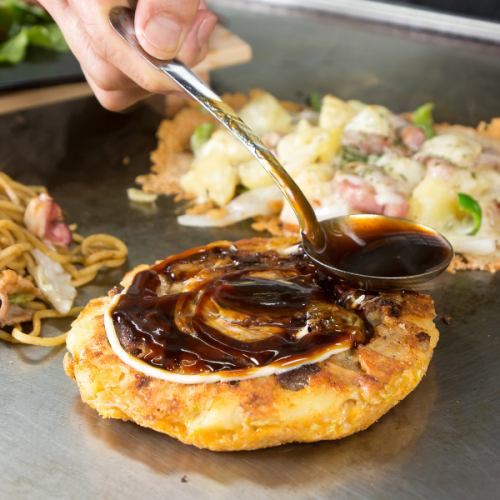 自家製ソースが味の決め手