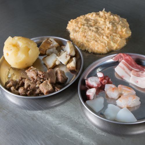 こだわりの厳選食材を使用