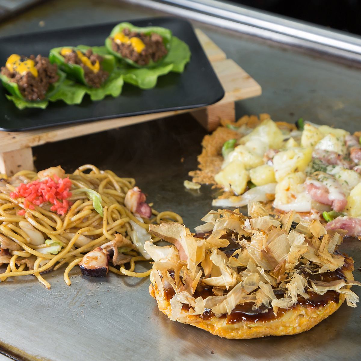 気兼ねなく盛り上がれる♪鉄板焼きパーティーを楽しもう！