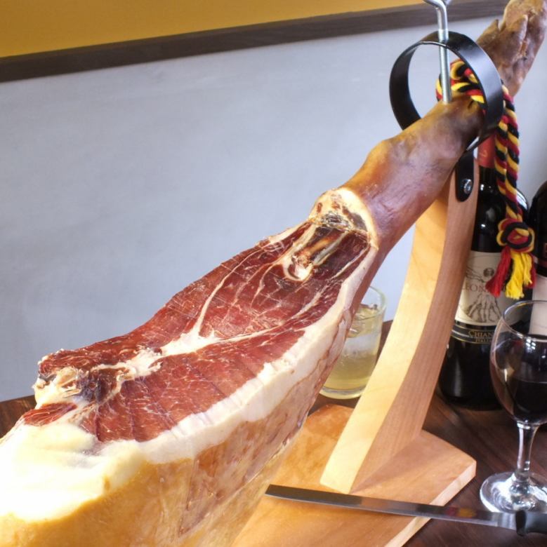 Authentic Spanish ham <about 45g for 2 people>