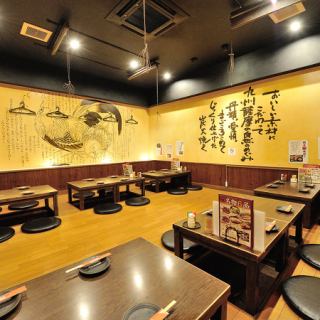 掘りごたつ座敷は個室として貸切対応可能です♪谷四で貸切宴会できるお店をお探しならこちらの掘りごたつ宴会で決まり★