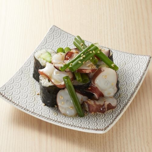 Octopus with sesame oil
