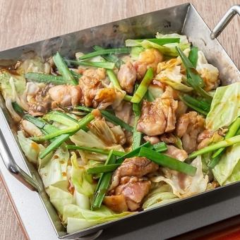 【ビールなし飲み放題】＜名物ちりとり鍋コース＞3,700円（税込4,070円）