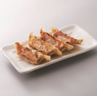 熱々！肉汁餃子