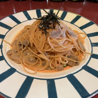 (4) Mentaiko and mushrooms